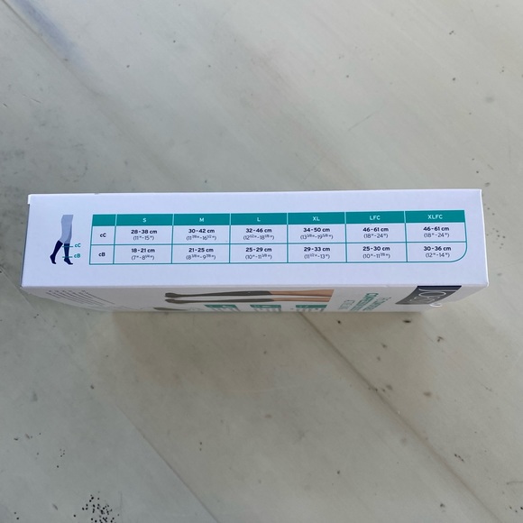 JOBST Compression Stockings Activewear Knee Highs Athletic Firm Support Unisex S - Picture 6 of 6